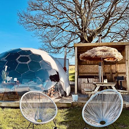 Earby Deerstone Glamping-Pinhaw Beacon Dome Hot Tub酒店 外观 照片