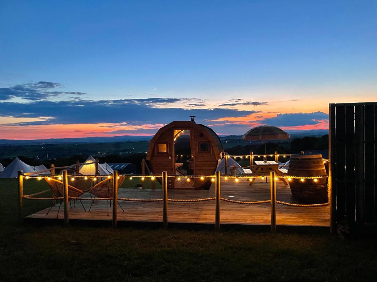Earby Deerstone Glamping-Pinhaw Beacon Dome Hot Tub酒店 外观 照片