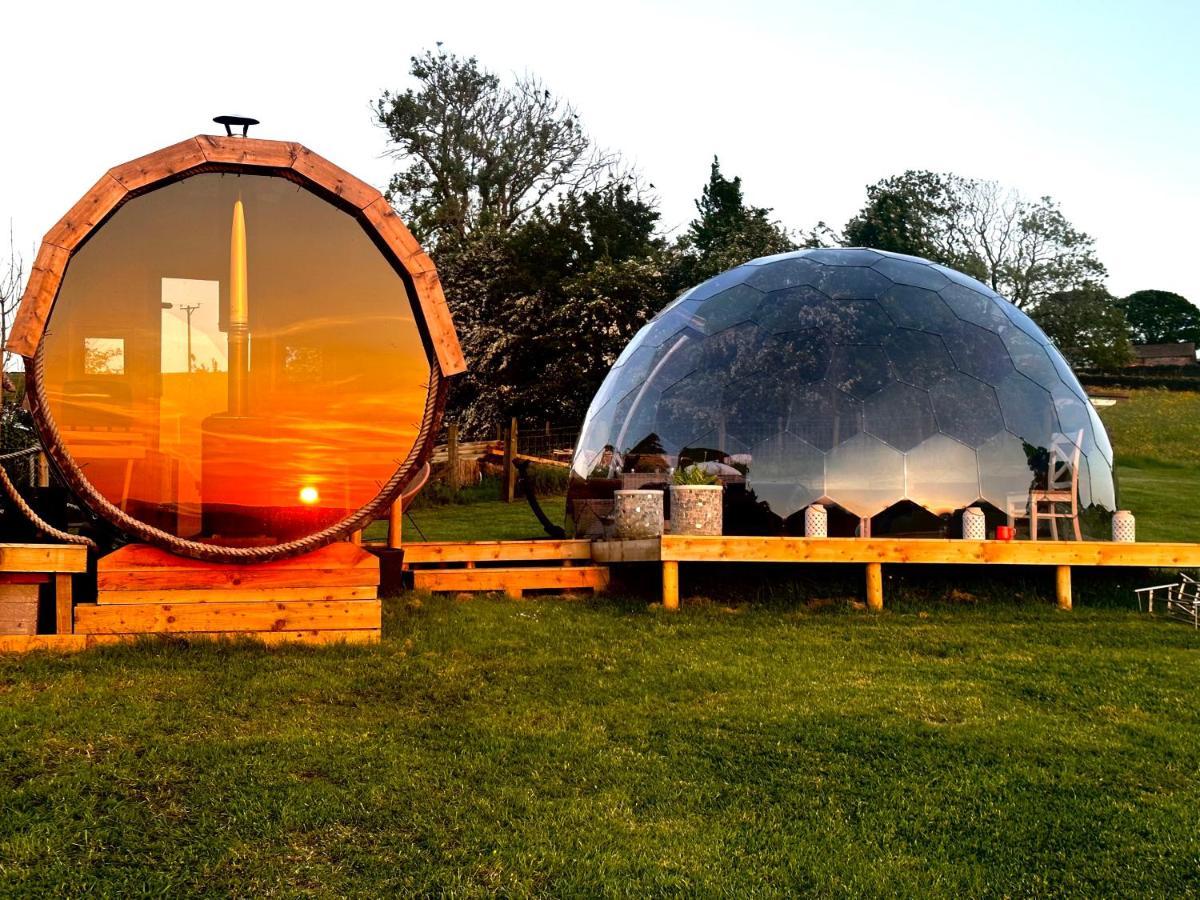 Earby Deerstone Glamping-Pinhaw Beacon Dome Hot Tub酒店 外观 照片