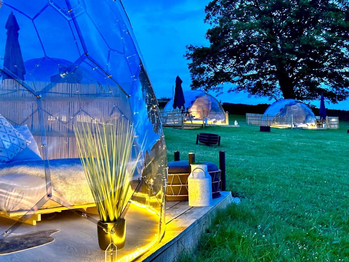 Earby Deerstone Glamping-Pinhaw Beacon Dome Hot Tub酒店 外观 照片